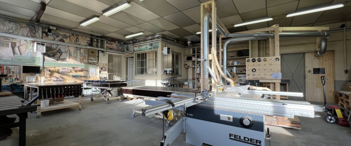 Notre atelier et nos machines pour vos menuiseries près de Mulhouse et Saint-Louis Rixheim 0