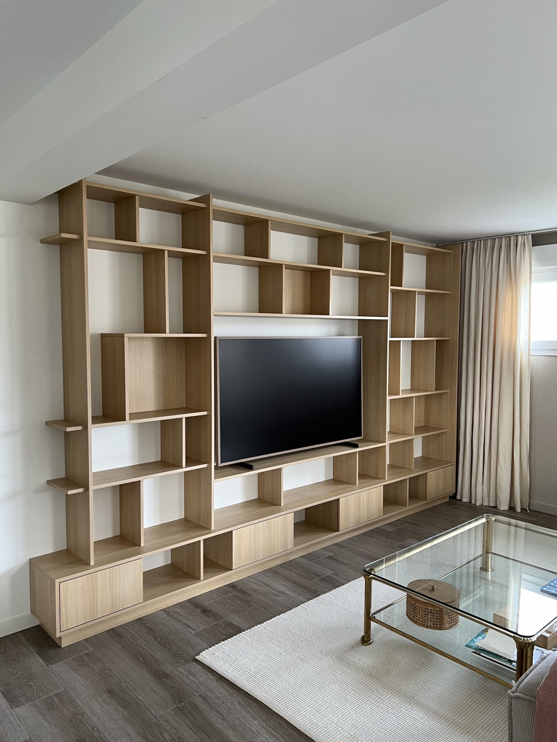 IMG_1469 SCALED | Atelier F.PERROY Vous voulez intégrer votre TV mais aussi avoir du rangement ? Kingersheim 4